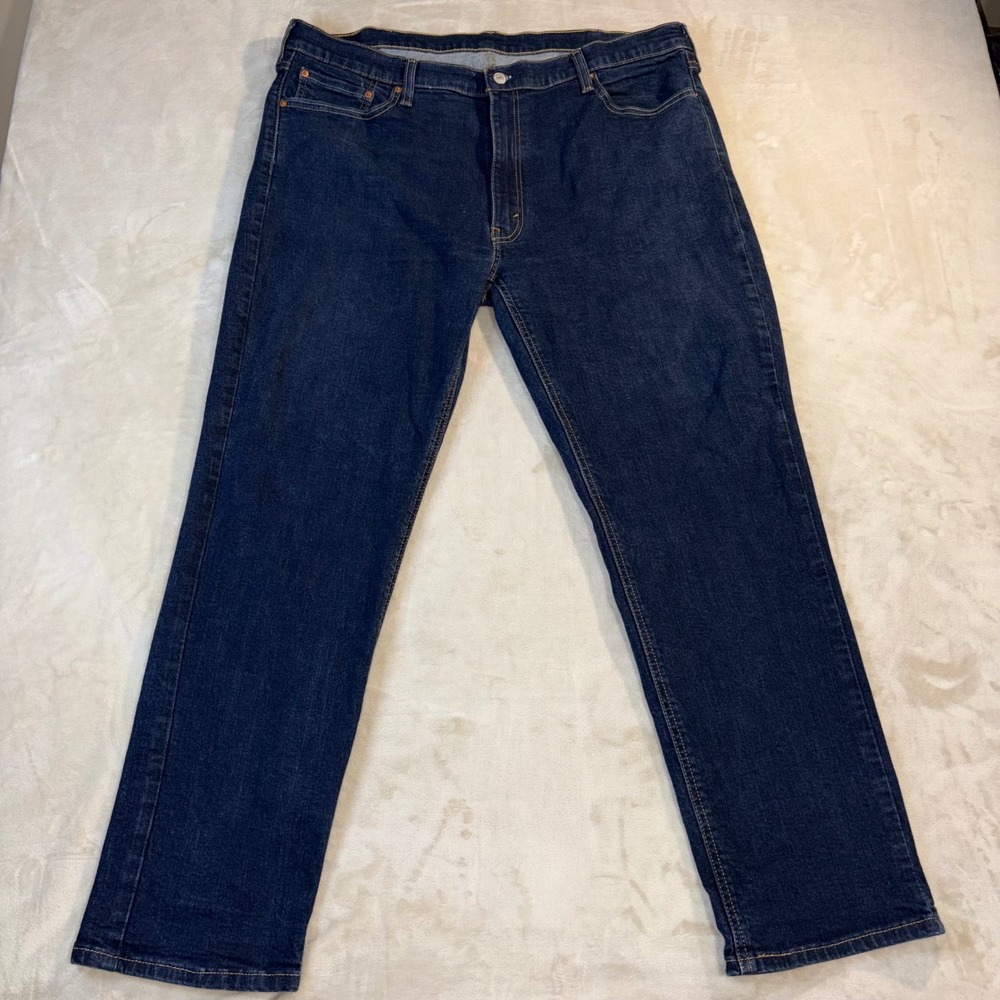 Levis 541 Athletic Taper Jeans Mens 40x32 Dark Wash Blue Denim 18181-0423